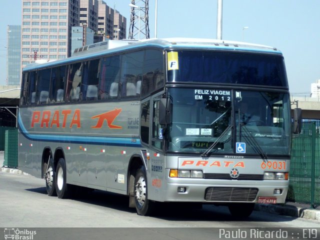 Expresso de Prata 69031 na cidade de São Paulo, São Paulo, Brasil, por Paulo Ricardo. ID da foto: 989353.