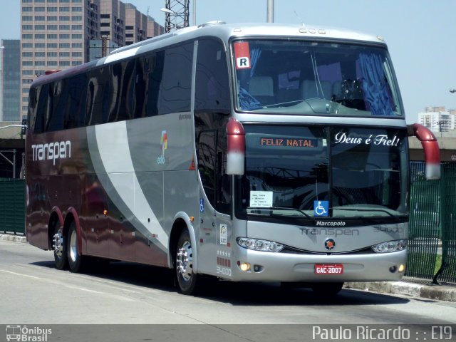 Transpen Transporte Coletivo e Encomendas 34000 na cidade de São Paulo, São Paulo, Brasil, por Paulo Ricardo. ID da foto: 989421.