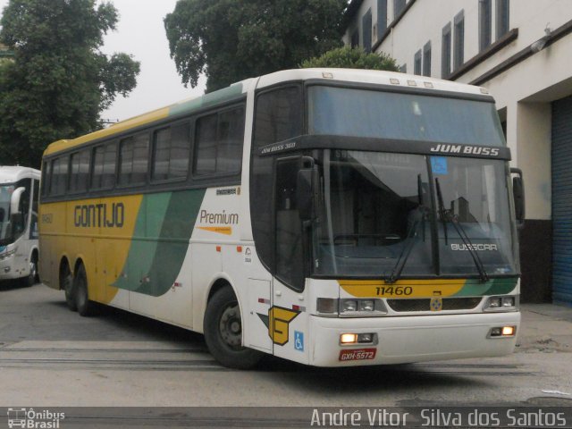 Empresa Gontijo de Transportes 11460 na cidade de Rio de Janeiro, Rio de Janeiro, Brasil, por André Vitor  Silva dos Santos. Número da foto: #988848.