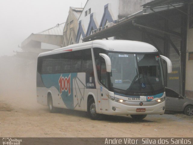 Auto Viação 1001 RJ 108.278 na cidade de Rio de Janeiro, Rio de Janeiro, Brasil, por André Vitor  Silva dos Santos. Número da foto: #988776.