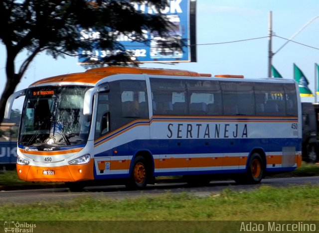 Viação Sertaneja 450 na cidade de Betim, Minas Gerais, Brasil, por Adão Raimundo Marcelino. Número da foto: #989402.