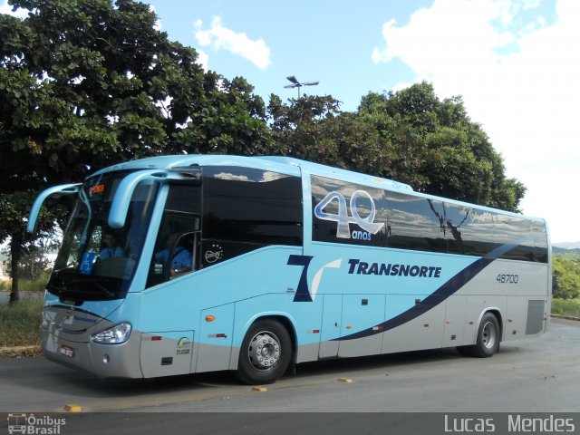 Transnorte - Transporte e Turismo Norte de Minas 48700 na cidade de Montes Claros, Minas Gerais, Brasil, por Lucas  Mendes. Número da foto: #991304.