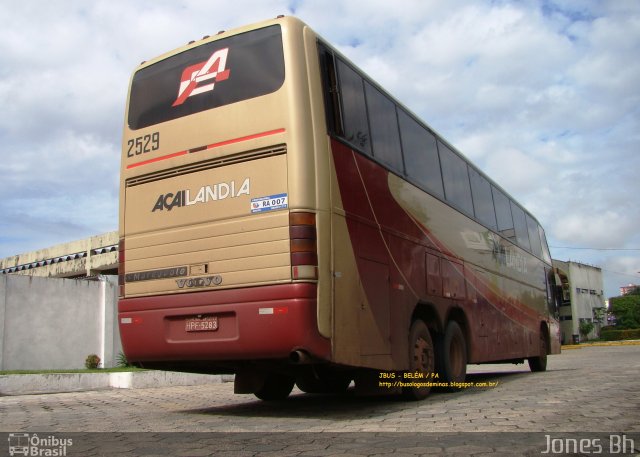 Viação Açailândia 2529 na cidade de Belém, Pará, Brasil, por Jones Bh. ID da foto: 990752.