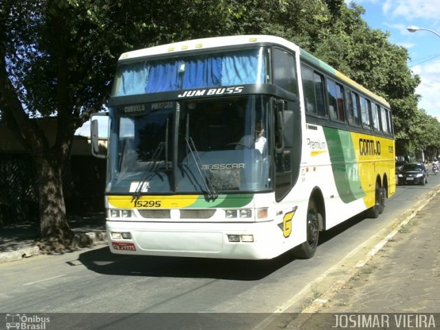 Empresa Gontijo de Transportes 15295 na cidade de Curvelo, Minas Gerais, Brasil, por Josimar Vieira. ID da foto: 990243.