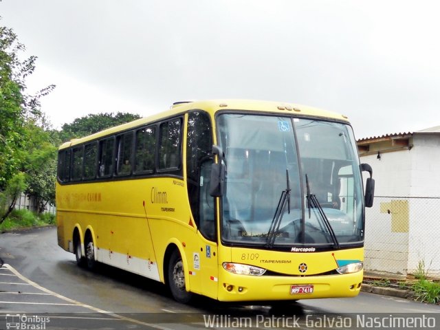 Viação Itapemirim 8109 na cidade de Osasco, São Paulo, Brasil, por William Patrick Galvão Nascimento. ID da foto: 989676.