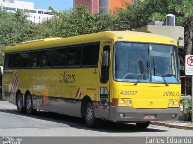 Viação Itapemirim 42037 na cidade de São Paulo, São Paulo, Brasil, por Carlos Eduardo. Número da foto: #989787.