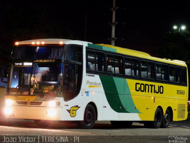 Empresa Gontijo de Transportes 15560 na cidade de Teresina, Piauí, Brasil, por João Victor. ID da foto: 991220.