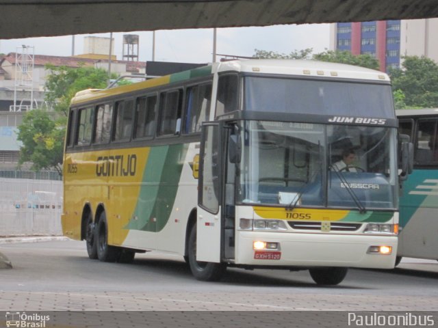 Empresa Gontijo de Transportes 11055 na cidade de Belo Horizonte, Minas Gerais, Brasil, por Paulo Camillo Mendes Maria. ID da foto: 993326.