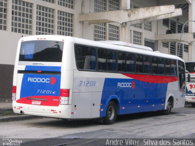 Viação Riodoce 71201 na cidade de Rio de Janeiro, Rio de Janeiro, Brasil, por André Vitor  Silva dos Santos. ID da foto: 991997.