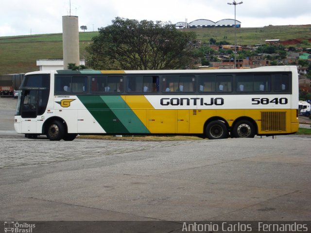 Empresa Gontijo de Transportes 5840 na cidade de João Monlevade, Minas Gerais, Brasil, por Antonio Carlos Fernandes. Número da foto: #994022.