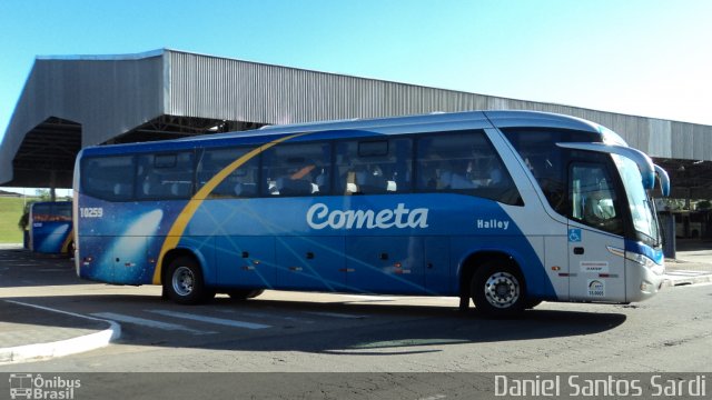 Viação Cometa 10259 na cidade de Praia Grande, São Paulo, Brasil, por Daniel Santos Sardi. Número da foto: #993899.
