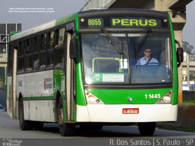 Viação Santa Brígida 1 1445 na cidade de São Paulo, São Paulo, Brasil, por Rafael Santos. Número da foto: #994488.