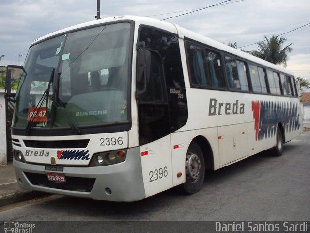 Breda Transportes e Serviços 2396 na cidade de Praia Grande, São Paulo, Brasil, por Daniel Santos Sardi. Número da foto: #993836.