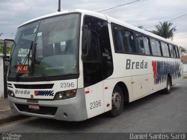 Breda Transportes e Serviços 2396 na cidade de Praia Grande, São Paulo, Brasil, por Daniel Santos Sardi. ID da foto: 993836.