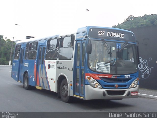 Viação Piracicabana 7177 na cidade de Praia Grande, São Paulo, Brasil, por Daniel Santos Sardi. Número da foto: #993856.