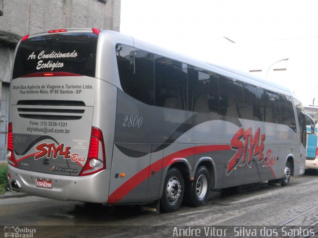 Style Bus 2800 na cidade de Rio de Janeiro, Rio de Janeiro, Brasil, por André Vitor  Silva dos Santos. Número da foto: #995621.
