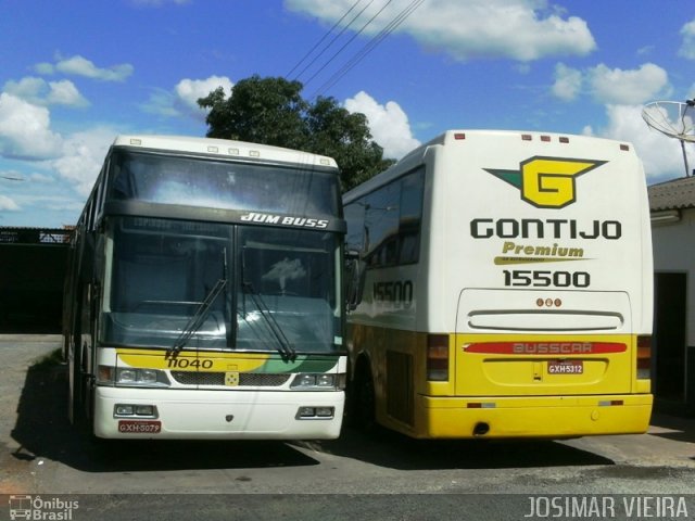 Empresa Gontijo de Transportes 11040 na cidade de Curvelo, Minas Gerais, Brasil, por Josimar Vieira. ID da foto: 997327.