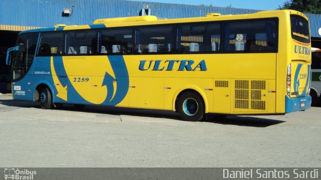 Viação Ultra 2259 na cidade de Santos, São Paulo, Brasil, por Daniel Santos Sardi. Número da foto: #997236.