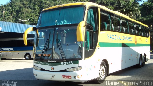 Nacional Expresso 52713 na cidade de Santos, São Paulo, Brasil, por Daniel Santos Sardi. Número da foto: #997232.