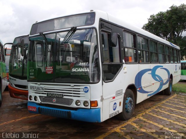 Rápido Planaltina 3467 na cidade de Guará, Distrito Federal, Brasil, por Clébio Júnior. Número da foto: #997330.