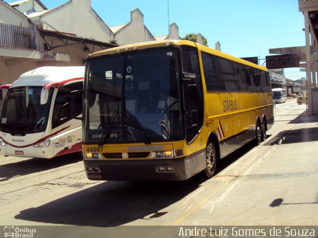 Viação Itapemirim 44057 na cidade de Rio de Janeiro, Rio de Janeiro, Brasil, por André Luiz Gomes de Souza. Número da foto: #1000037.