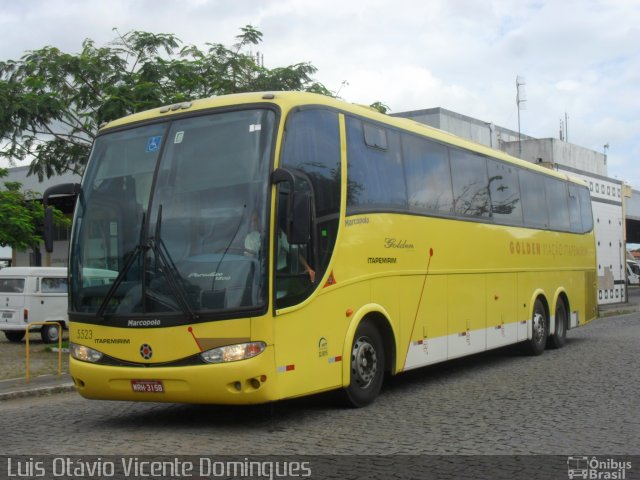 Viação Itapemirim 5523 na cidade de Campos dos Goytacazes, Rio de Janeiro, Brasil, por Luis Otávio Vicente Domingues. ID da foto: 1000911.