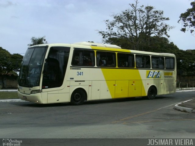 BPA Transportes 341 na cidade de Curvelo, Minas Gerais, Brasil, por Josimar Vieira. ID da foto: 999267.