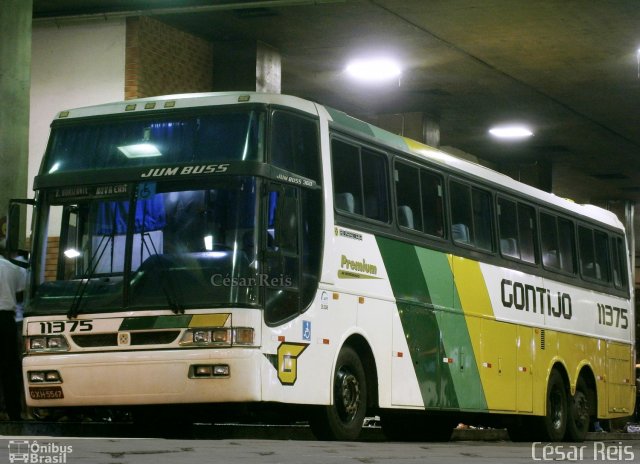 Empresa Gontijo de Transportes 11375 na cidade de Belo Horizonte, Minas Gerais, Brasil, por César Ônibus. ID da foto: 999806.