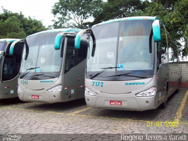 Viação Garcia 7172 na cidade de São Paulo, São Paulo, Brasil, por Rogério Teixeira Varadi. Número da foto: #999528.