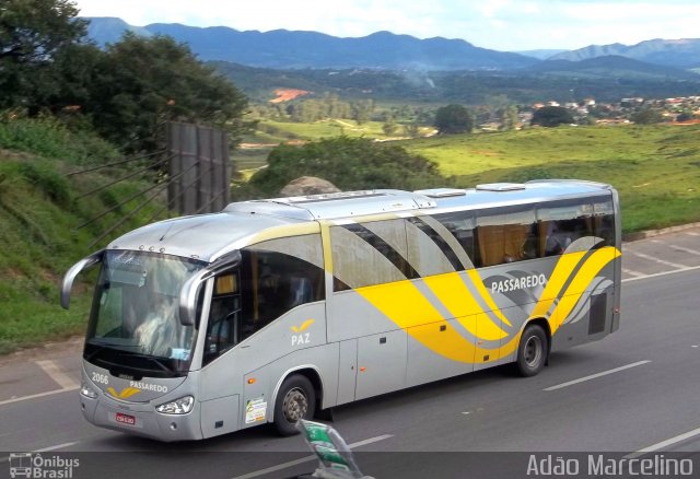 Passaredo Transporte e Turismo 2066 na cidade de Betim, Minas Gerais, Brasil, por Adão Raimundo Marcelino. ID da foto: 1000818.