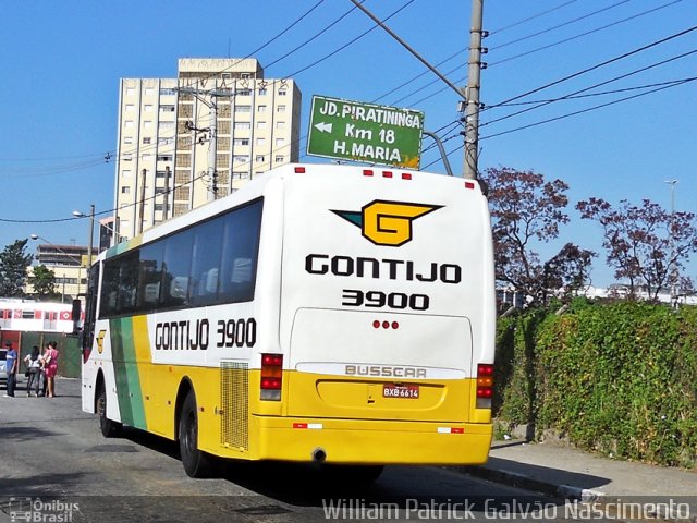 Empresa Gontijo de Transportes 3900 na cidade de Osasco, São Paulo, Brasil, por William Patrick Galvão Nascimento. Número da foto: #999022.