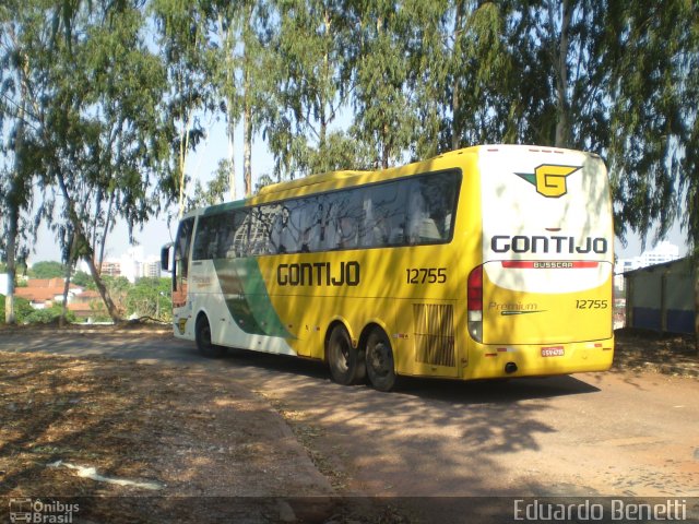 Empresa Gontijo de Transportes 12755 na cidade de Cuiabá, Mato Grosso, Brasil, por Eduardo Benetti . Número da foto: #1000776.