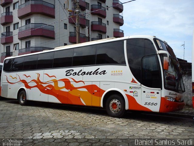 Bolonha Turismo 5550 na cidade de Praia Grande, São Paulo, Brasil, por Daniel Santos Sardi. Número da foto: #1001637.