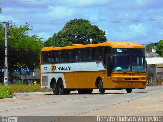 Viação Nordeste 0920 na cidade de Natal, Rio Grande do Norte, Brasil, por Renato Hudson Valdevino. Número da foto: #1002095.