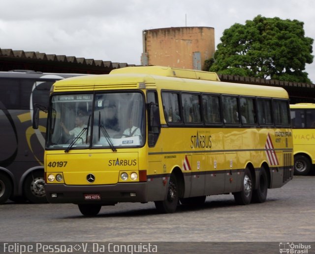 Viação Itapemirim 40197 na cidade de Vitória da Conquista, Bahia, Brasil, por Felipe Pessoa de Albuquerque. Número da foto: #1002566.