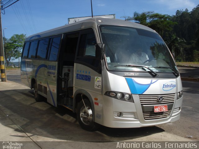 Embravans Turismo 993 na cidade de João Monlevade, Minas Gerais, Brasil, por Antonio Carlos Fernandes. Número da foto: #1001872.