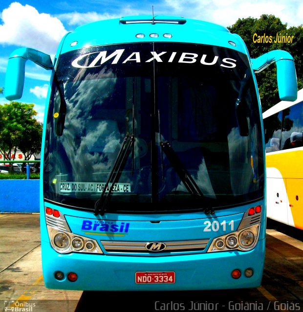 Trans Brasil > TCB - Transporte Coletivo Brasil 2011 na cidade de Goiânia, Goiás, Brasil, por Carlos Júnior. Número da foto: #951503.