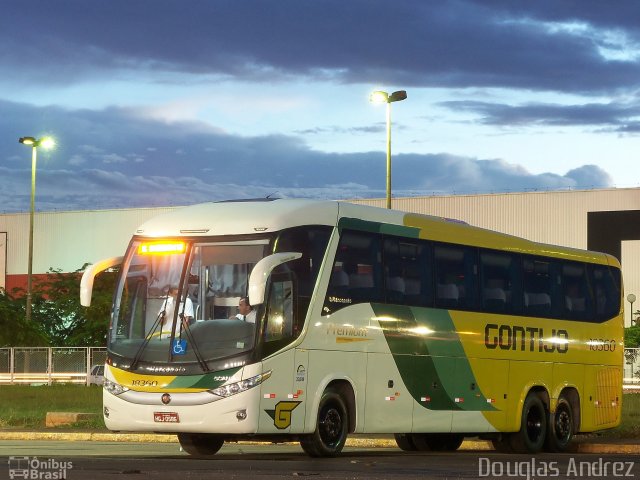 Empresa Gontijo de Transportes 18360 na cidade de Goiânia, Goiás, Brasil, por Douglas Andrez. Número da foto: #949925.