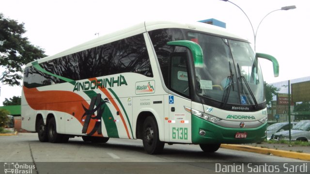 Empresa de Transportes Andorinha 6138 na cidade de São Paulo, São Paulo, Brasil, por Daniel Santos Sardi. Número da foto: #950136.