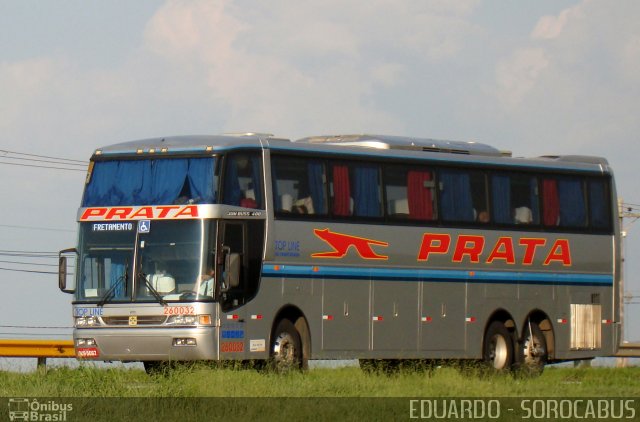 Expresso de Prata 260032 na cidade de Boituva, São Paulo, Brasil, por EDUARDO - SOROCABUS. ID da foto: 950539.