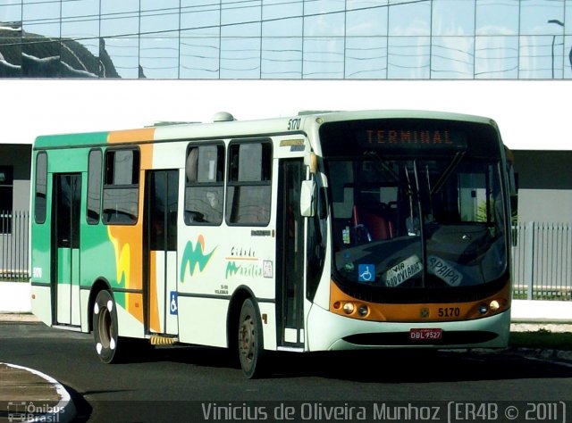 Empresa Circular de Marília 5170 na cidade de Marília, São Paulo, Brasil, por Vinicius de Oliveira Munhoz. Número da foto: #951339.