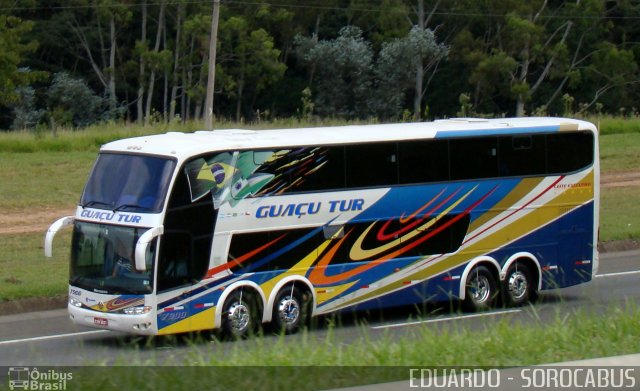 Guaçu Tur Viagens e Turismo 7900 na cidade de Sorocaba, São Paulo, Brasil, por EDUARDO - SOROCABUS. Número da foto: #950577.