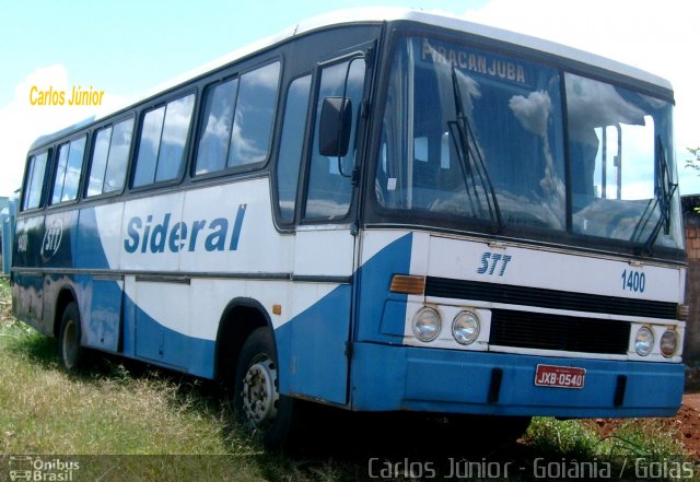 Sideral Transportes e Turismo 1400 na cidade de Anápolis, Goiás, Brasil, por Carlos Júnior. Número da foto: #951399.