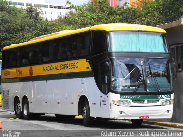 Nacional Expresso 16304 na cidade de São Paulo, São Paulo, Brasil, por Adam Xavier Rodrigues Lima. Número da foto: #1003736.