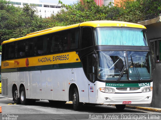 Nacional Expresso 16304 na cidade de São Paulo, São Paulo, Brasil, por Adam Xavier Rodrigues Lima. ID da foto: 1003736.