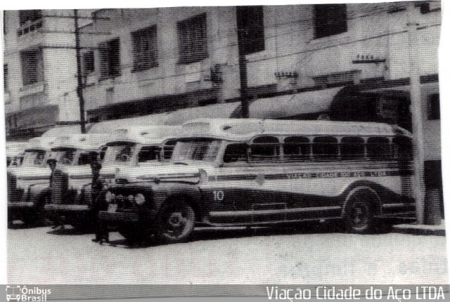 Viação Cidade do Aço 10 na cidade de Rio de Janeiro, Brasil, por Tadeu Vasconcelos. ID da foto: 1004059.