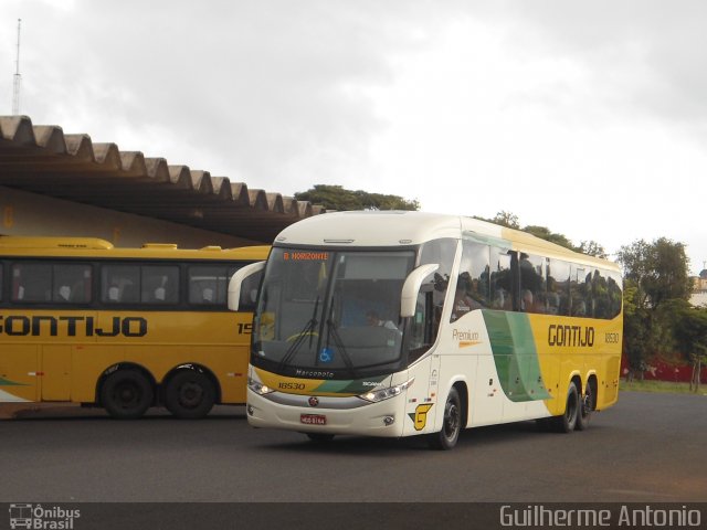 Empresa Gontijo de Transportes 18530 na cidade de Araxá, Minas Gerais, Brasil, por Guilherme Antonio. Número da foto: #1004487.