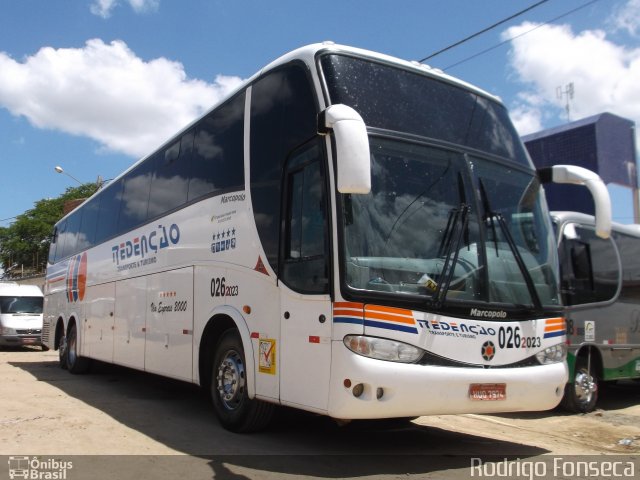 Redenção Transporte e Turismo 023 na cidade de Caruaru, Pernambuco, Brasil, por Rodrigo Fonseca. ID da foto: 1005018.