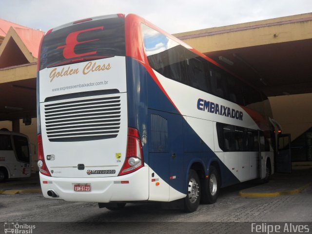 Expresso Embaixador 503 na cidade de Pelotas, Rio Grande do Sul, Brasil, por Felipe Alves. Número da foto: #1003232.