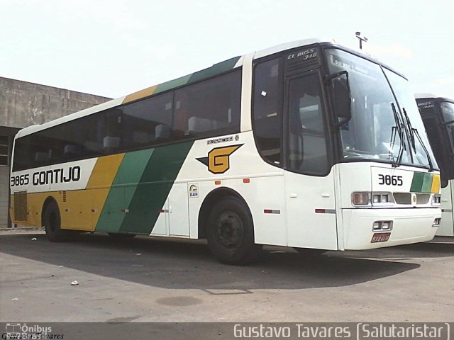 Empresa Gontijo de Transportes 3865 na cidade de Guarulhos, São Paulo, Brasil, por Gustavo Tavares. ID da foto: 1004420.